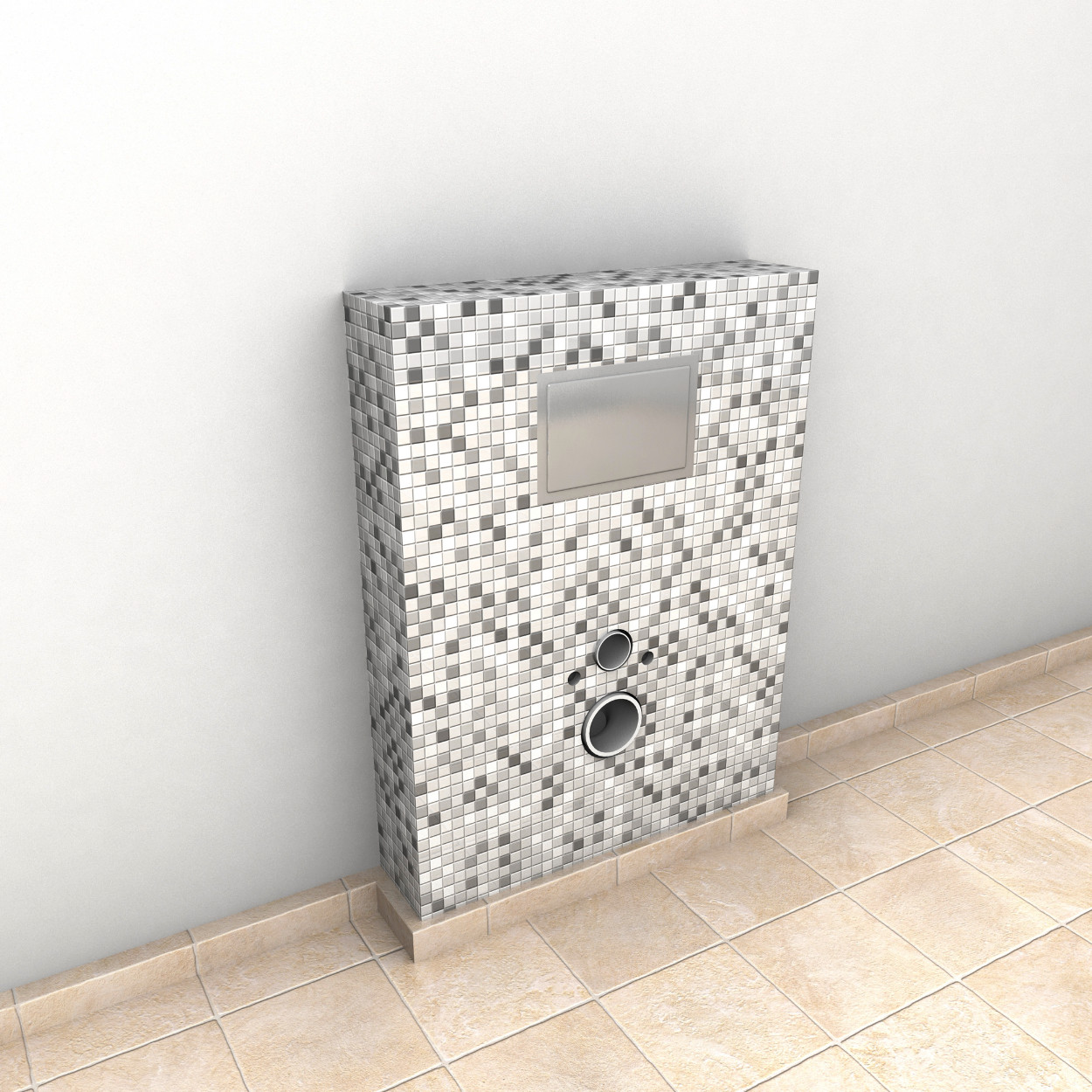 Wedi I-board Plus bouwplaat hangtoilet